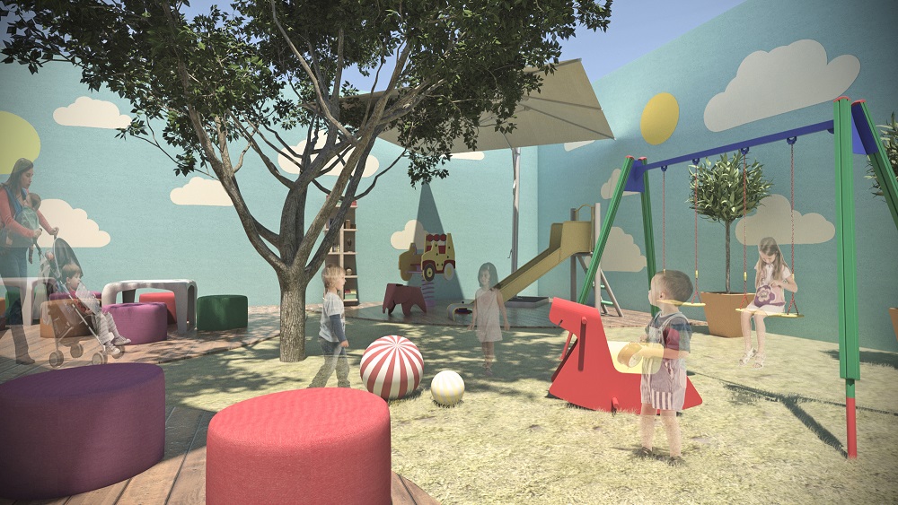 Architetto Giuseppe Vajana, Family bar Giardino