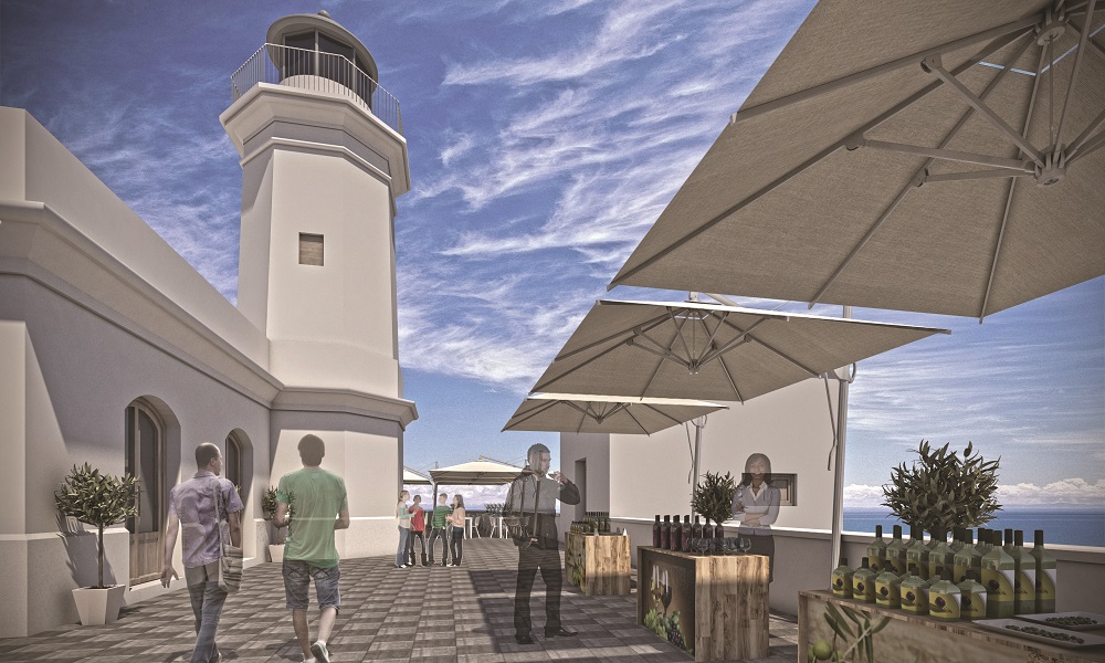 Architetto Giuseppe vajana, faro capo zafferano esterno