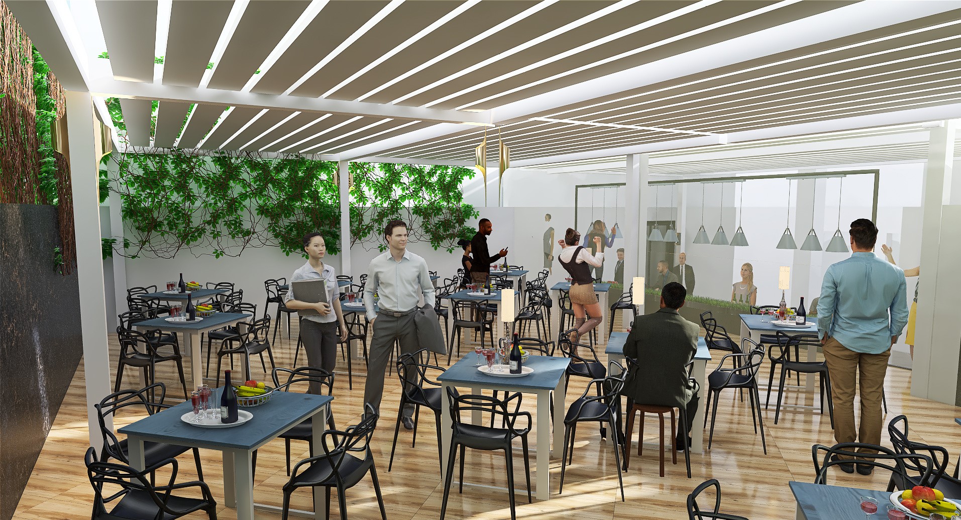 Architetto Giuseppe vajana, Risto food