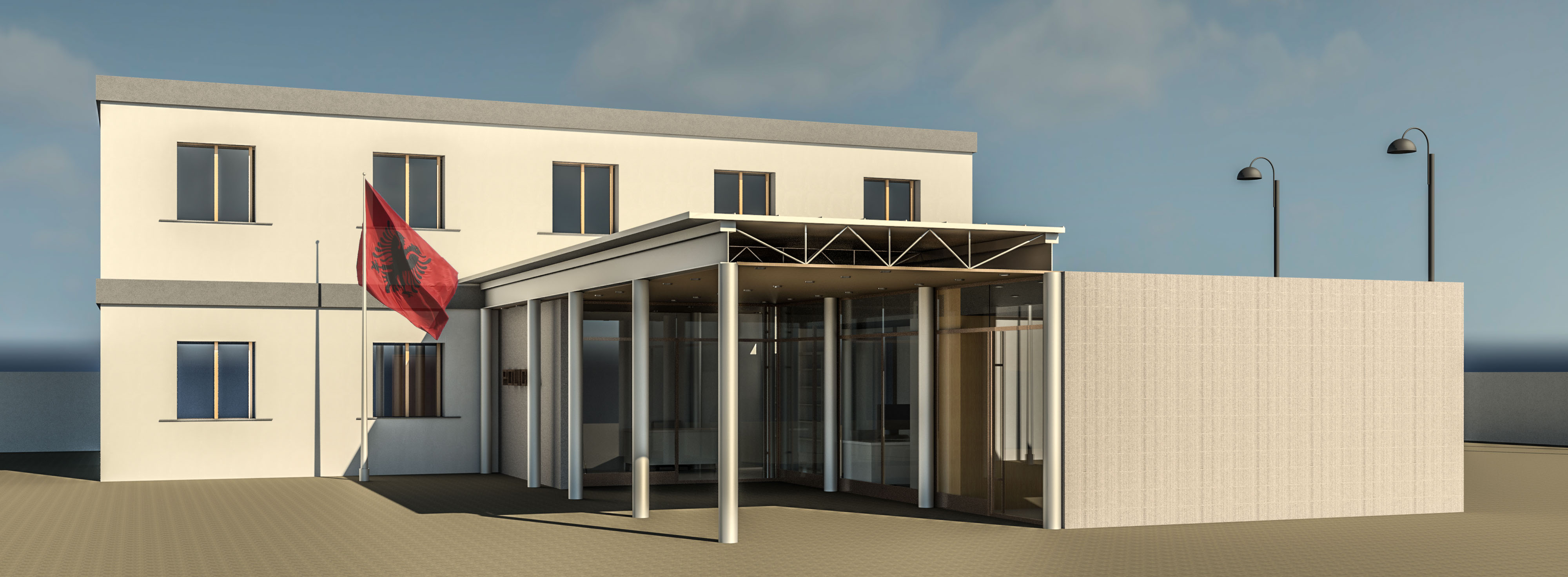 Architetto Giuseppe vajana, stazione di polizia 