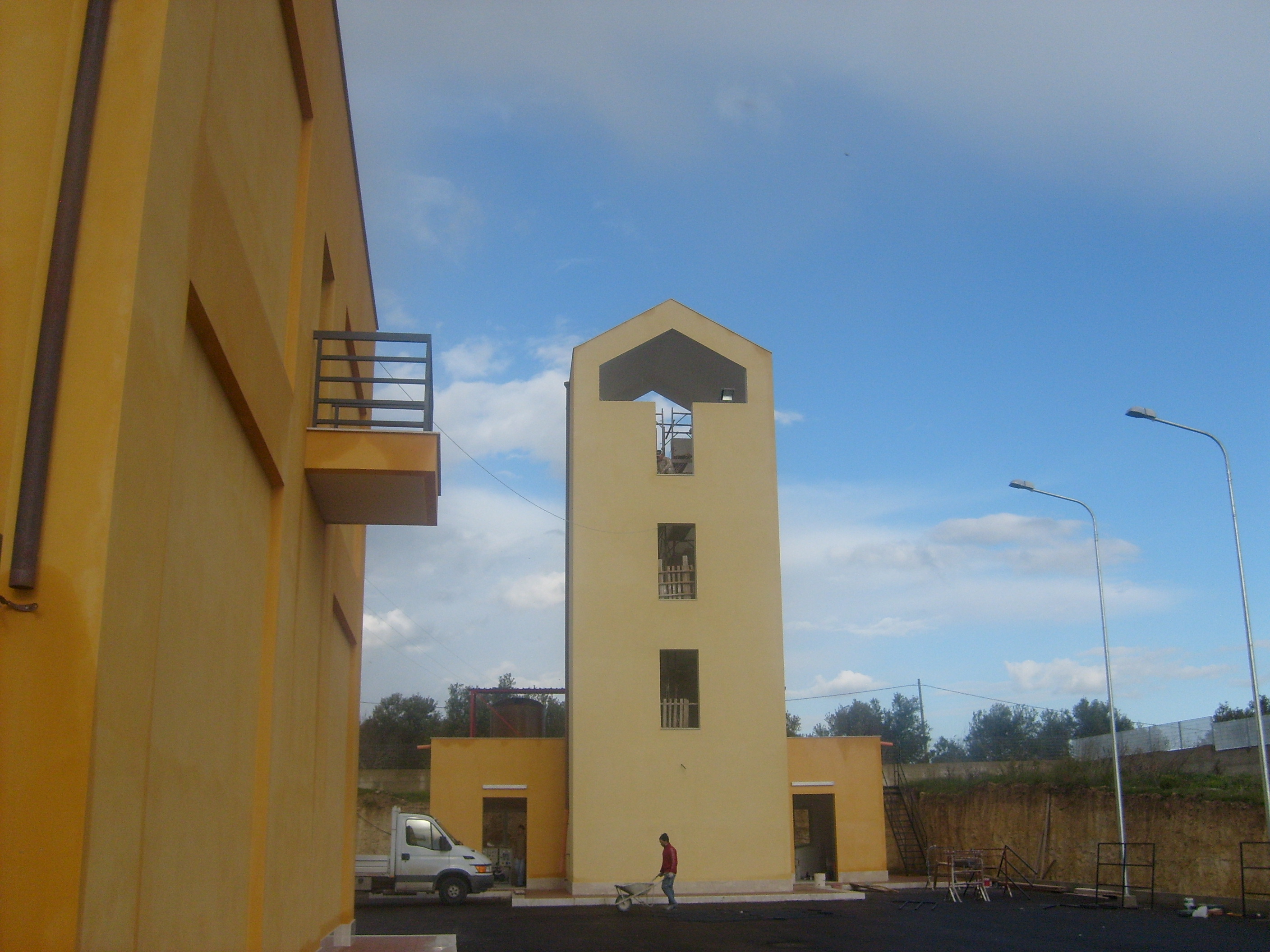 Foto Progetto Architetto Giuseppe vajana, Caserma vigili del fuoco