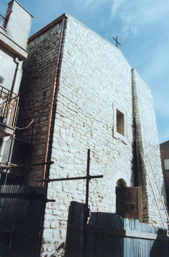 Architetto Giuseppe Vajana, Ristrutturazione Chiesa San nicolò